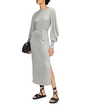 Ted Baker Structured Sleeve Midi Dress