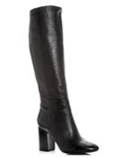Kenneth Cole Women's Clarissa Leather High Block Heel Boots