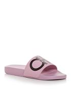 Ferragamo Women's Groovy Gancini Slide Sandals