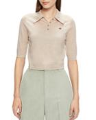 Ted Baker Ameliya Merino Edit Polo Top