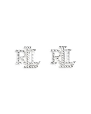 Lauren Ralph Lauren Lrl Logo Stud Earrings