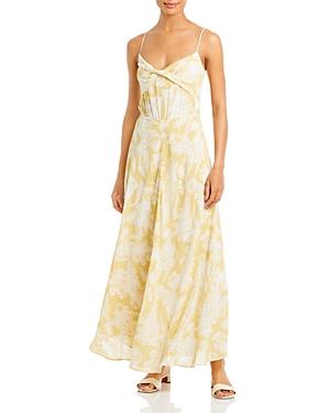 Vince Twist Front Maxi Dress