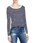 French Connection Cass Stripe Front Sweater