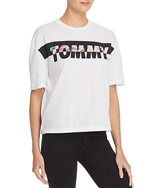 Tommy Jeans Floral Logo Tee