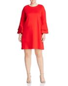 Love Ady Plus Tiered Bell Sleeve Dress - 100% Exclusive