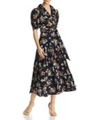 Jill Jill Stuart Floral-printed Wrap Dress