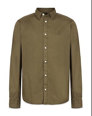 Allsaints Hawthorne Slim Fit Button Down Shirt
