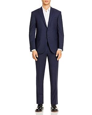 Corneliani Tonal Plaid Academy Fit Suit