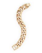 Aqua Thick Gold-tone Chain Bracelet - 100% Exclusive