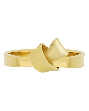 Carelle Mini Knot Ring In Yellow Gold