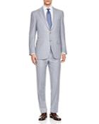 Canali Siena Textured Stripe Classic Fit Suit