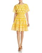 Tory Burch Embroidered Eyelet Dress