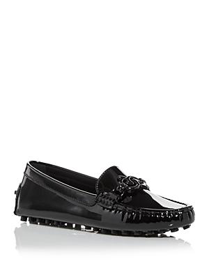 Salvatore Ferragamo Women's Kurt Moc Toe Drivers