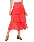 Ted Baker Enok Tiered Midi Skirt
