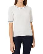 Hobbs London Madison Contrast Stitch Sweater