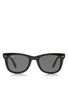 Ray-ban Unisex Folding Polarized Wayfarer Sunglasses, 50mm