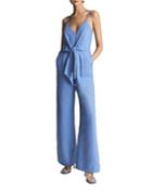 Reiss Ana Kay Linen Jumpsuit