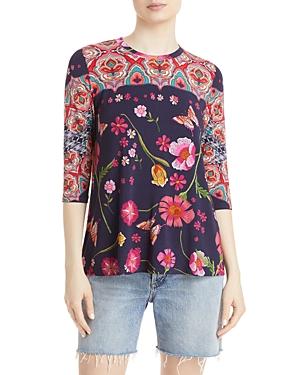 Johnny Was Lindero Printed Top