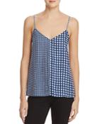 Equipment Double Gingham Cami