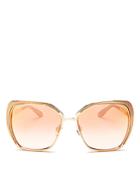 Dolce & Gabbana Square Sunglasses, 56mm
