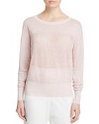 Dkny Pure Pointelle Linen Sweater