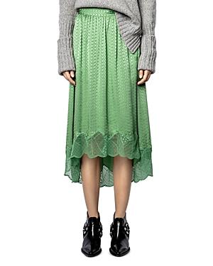 Zadig & Voltaire Joslin Zv Printed Midi Skirt