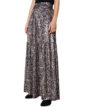 Ba & Sh Gabriel Printed Tiered Skirt