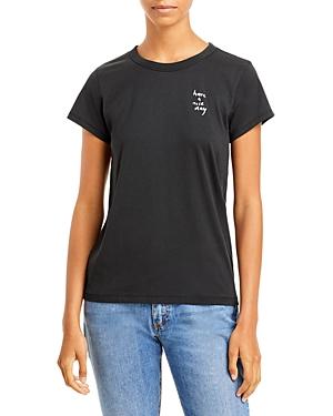 Rag & Bone Organic Cotton Message Tee