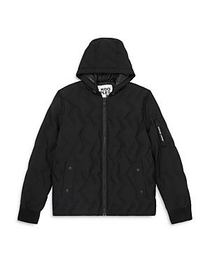 The Kooples Quilted Hooded Jacket