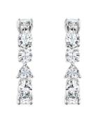 Swarovski Mixed Shape Tennis Earrings