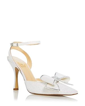 Nalebe Women's Dimante Glitter High Heel Pumps