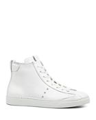 Allsaints Women's Crey Leather High Top Lace Up Sneakers
