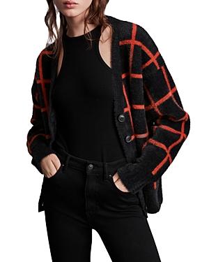 Allsaints Jilly Plaid Cardigan