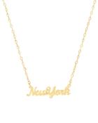 Iconery 14k Yellow Gold New York Nameplate Necklace, 16 - Bloomingdale's Exclusive