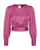 Vera Moda Natalia Open Back Cropped Top