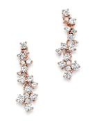 Bloomingdale's Diamond Cascade Drop Earrings In 14k Rose Gold, 0.75 Ct. T.w. - 100% Exclusive