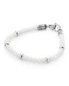 Lagos Sterling Silver White Caviar Bracelet