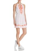 Joie Clemency Embroidered Dress