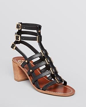 Tory Burch Gladiator Sandals - Reggie Block Heel
