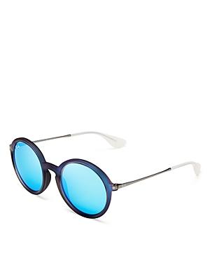 Ray-ban Round Oversized Mirror Sunglasses