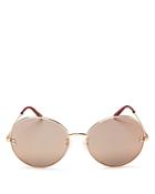 Stella Mccartney Women's Mirrored Round Sunglasses, 62mm