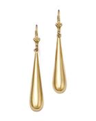 14k Yellow Gold Long Teardrop Earrings - 100% Exclusive