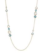 Ippolita 18k Yellow Gold Rock Candy Grouped Gelato Station Necklace In Raindrop, 37