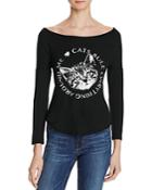 Knit Riot Cats Rule Tee - $60