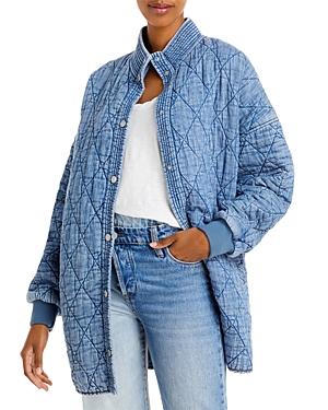 Blanknyc Quilted Denim Jacket