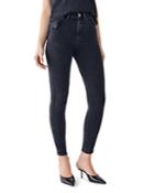 Dl1961 X Marianna Hewitt Chrissy Ankle Ultra High-rise Jeans In Camarillo
