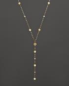 Lana Jewelry 14k Yellow Gold Gypsy Drop Necklace, 21