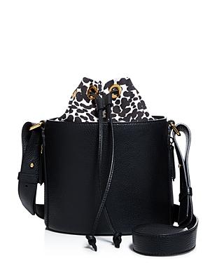 Boutique Moschino Leopard Print Bucket Bag