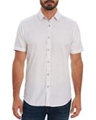 Robert Graham Woven Classic Fit Short Sleeve Shirt