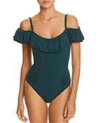 Profile By Gottex Cold Shoulder One Piece Swimsuit